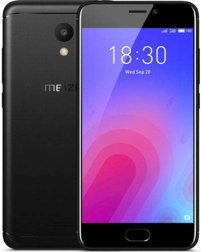 Лот: 11954986. Фото: 1. Смартфон 5.2" Meizu M6 16Gb Black... Смартфоны