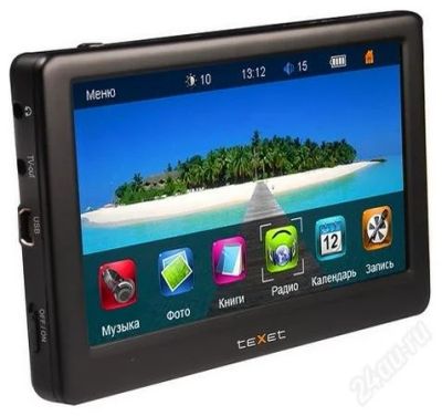 Лот: 2496200. Фото: 1. Плеер texet T-919HD. Плееры
