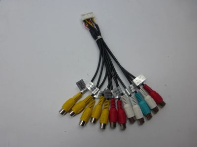 Лот: 21727637. Фото: 1. Фишка RCA (тюльпан) 20 pin для... Аксессуары для автозвука
