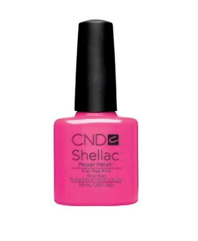 Лот: 5240914. Фото: 1. shellac cnd Hot Pop Pink шеллак... Лак для ногтей