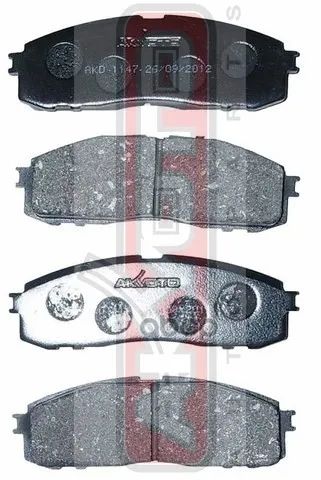 Лот: 24762414. Фото: 1. Колодки Тормозные Дисковые Задние... Разное