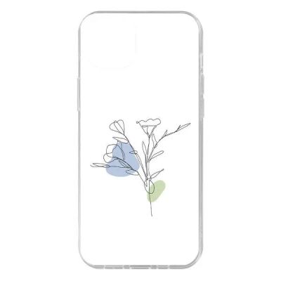 Лот: 25044278. Фото: 1. Чехол Krutoff Clear Case "Эустома... Чехлы, бамперы