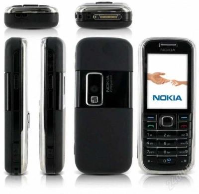 Лот: 1973578. Фото: 1. Nokia 6233 черный в отличном состоянии... Кнопочные мобильные телефоны