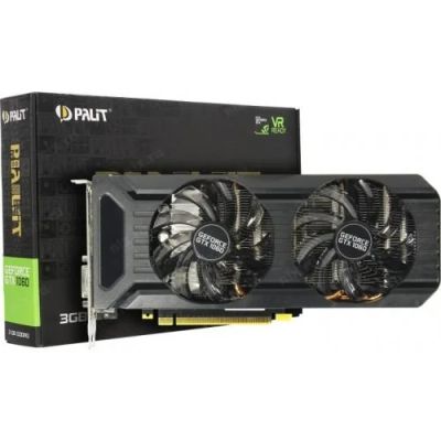 Лот: 13454618. Фото: 1. Видеокарта Palit GTX 1060 3gb... Видеокарты