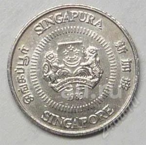 Лот: 18661924. Фото: 1. Сингапур. 10 центов 1989г. (2). Австралия и Океания