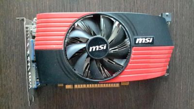 Лот: 8049728. Фото: 1. Nvidia geforce gts 450 msi. Видеокарты
