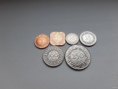 Лот: 18155219. Фото: 1. Суринам набор из 6 монет 2012-2015... Наборы монет
