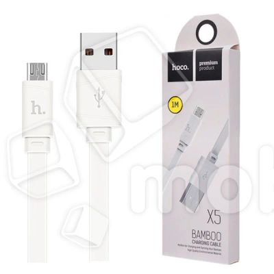 Лот: 18913756. Фото: 1. Кабель USB - MicroUSB Hoco X5... Дата-кабели, переходники