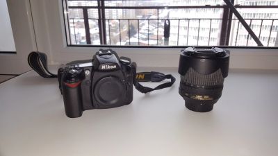 Лот: 14838355. Фото: 1. Nikon d90 + kit 18-105. Цифровые зеркальные