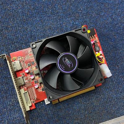 Лот: 15788883. Фото: 1. Видеокарта ELSA Radeon RX550 4GB... Видеокарты