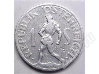 Лот: 352647. Фото: 1. Австрия. 1 шиллинг 1946г. (2). Европа