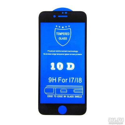 Лот: 13537918. Фото: 1. 5 штук Стекло защитное 10D Iphone... Защитные стёкла, защитные плёнки