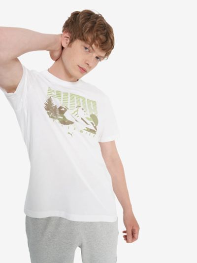 Лот: 25079869. Фото: 1. Футболка мужская PUMA Graphics... Другое (спортивная одежда)