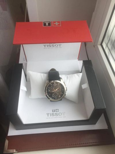 Лот: 10901711. Фото: 1. Часы мужские кварцевые Tissot... Оригинальные наручные часы
