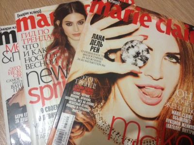 Лот: 5389692. Фото: 1. Журналы Marie Clair 2015-2016... Красота и мода