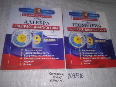 Лот: 25414623. Фото: 1. вб/oz(2092316) 9 класс. Экспресс-диагностика... Для школы