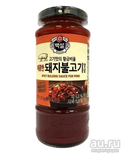 Лот: 17597929. Фото: 1. соус-маринад Bulgogi spicy. для... Приправы, специи
