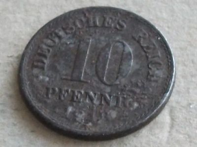 Лот: 20013862. Фото: 1. Монета 10 пфенниг Германия 1916... Европа