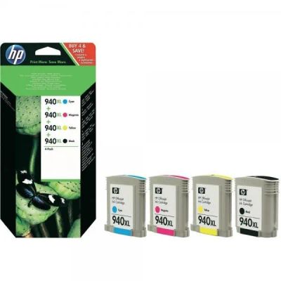 Лот: 24949963. Фото: 1. Набор_картриджей HP C2N93AE_940XL... Картриджи, расходные материалы