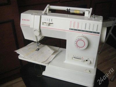 Лот: 474101. Фото: 1. Singer с наклонной иглой, горизонтальный... Швейная, вязальная
