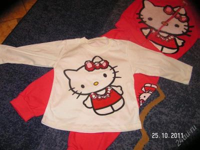 Лот: 1287700. Фото: 1. только новое: костюм hello kitty... Свитера, худи, толстовки
