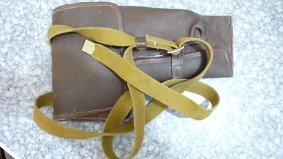 Лот: 8659789. Фото: 1. Кобура с патронташем на 10 патронов... Оружие