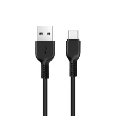 Лот: 21430846. Фото: 1. Кабель USB Hoco X20 Type-C черный... Дата-кабели, переходники
