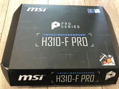 Лот: 16477622. Фото: 1. Msi h310-f pro (майнинг, mining... Материнские платы