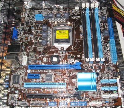 Лот: 6652354. Фото: 1. Материнская плата LGA1155 ASUS... Материнские платы