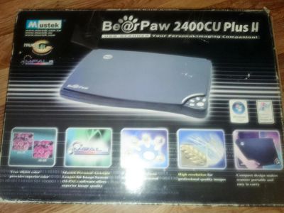 Лот: 6826336. Фото: 1. Сканер рабочий Bear Paw 2400CU... Сканеры