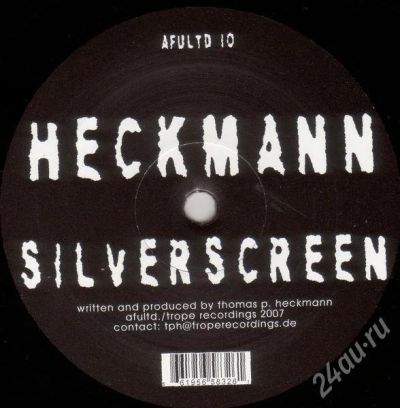 Лот: 275556. Фото: 1. Heckmann* - Silverscreen. Аудиозаписи