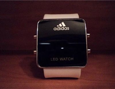 Лот: 5865628. Фото: 1. Светодиодные часы Adidas led watch. Оригинальные наручные часы