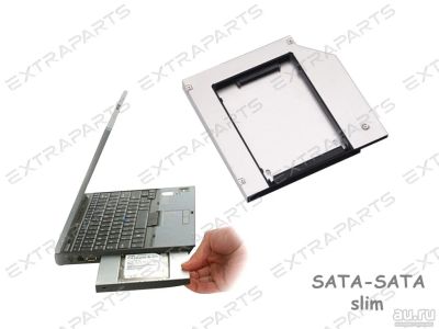 Лот: 15965241. Фото: 1. Переходник OptiBay HDD-Drive Caddy... Приводы CD, DVD, BR, FDD