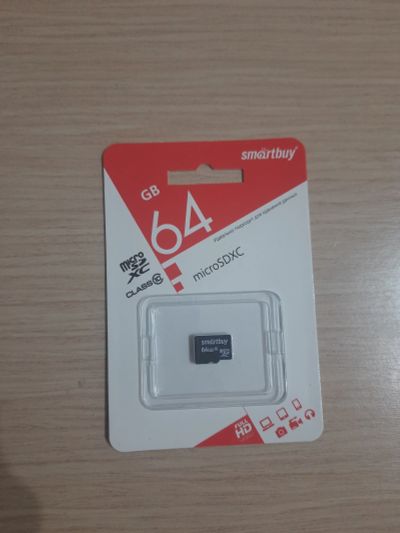 Лот: 19143212. Фото: 1. Карта памяти Micro SD 64 Гб Smart... Карты памяти