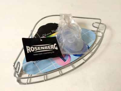 Лот: 6011351. Фото: 1. 🛁 Полка-мыльница Rosenberg в... Аксессуары для ванной