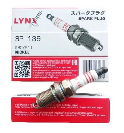 Лот: 19524725. Фото: 1. Свеча зажигания Lynx SP-139 Japan... Двигатель и элементы двигателя