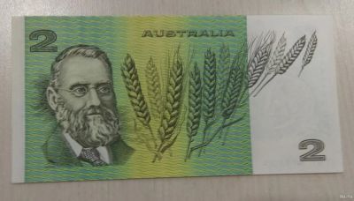 Лот: 13677294. Фото: 1. Австралия 2 доллара 1985 UNC. Австралия и Океания