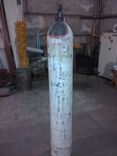 Лот: 11614361. Фото: 1. Баллон ацетиленовый 40л (заполнен... Баллоны, газ в баллонах