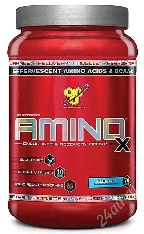 Лот: 4495093. Фото: 1. Аминокислоты BCAA Amino X от BSN... Спортивное питание, витамины