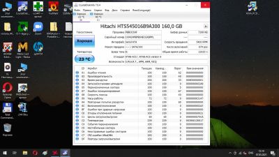 Лот: 17678514. Фото: 1. HDD жесткий диск 160gb для ноутбука... Жёсткие диски (HDD)