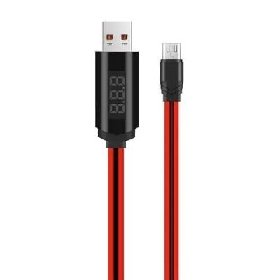 Лот: 21430808. Фото: 1. Кабель USB Hoco U29 Micro индикатор... Дата-кабели, переходники