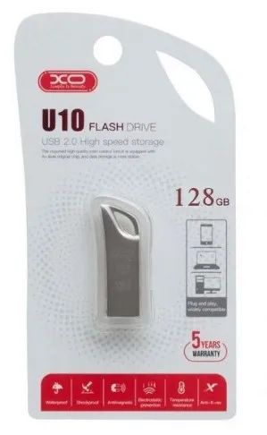 Лот: 24997232. Фото: 1. Флешка USB 2.0 128Gb XO U10 silver... USB-флеш карты