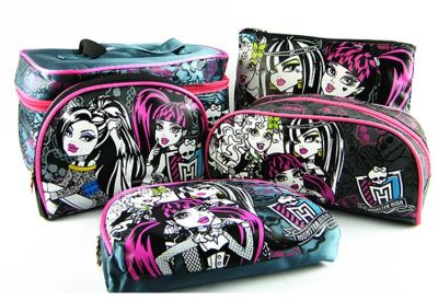 Лот: 4064684. Фото: 1. Набор Косметичек Monster high. Другое (дети растут)