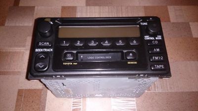 Лот: 4157897. Фото: 1. Штатная магнитола Toyota Corolla... Автомагнитолы