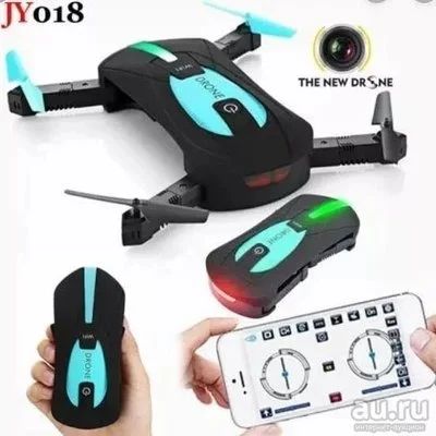 Лот: 17054701. Фото: 1. Квадрокоптер JY018 Elfie Wi-Fi... Квадрокоптеры