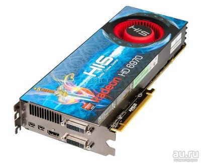 Лот: 10525413. Фото: 1. Видеокарта Radeon HIS HD 6970... Видеокарты