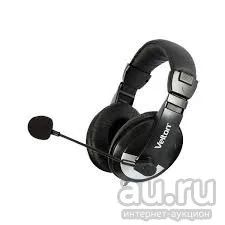 Лот: 15920230. Фото: 1. Наушники Velton W1 blue c микрофоном... Наушники, гарнитуры