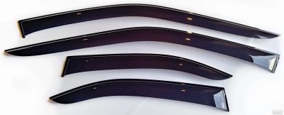 Лот: 14523729. Фото: 1. Nissan Sunny 1998-2004 Ветровики... Детали тюнинга