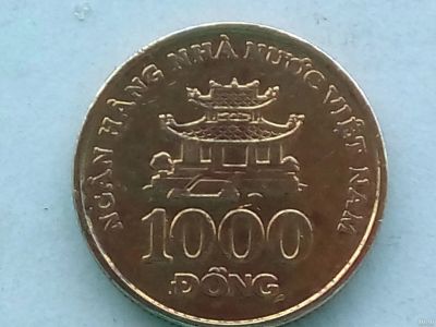 Лот: 18570152. Фото: 1. Монета Вьетнама 1000 донгов, 2003. Азия