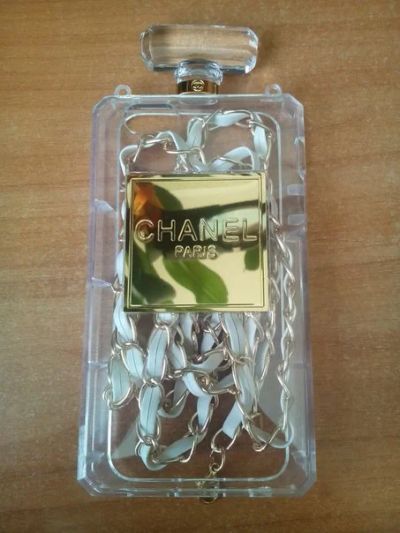 Лот: 4478703. Фото: 1. Чехол Chanel на iPhone 5/5S [Прозрачный... Чехлы, бамперы